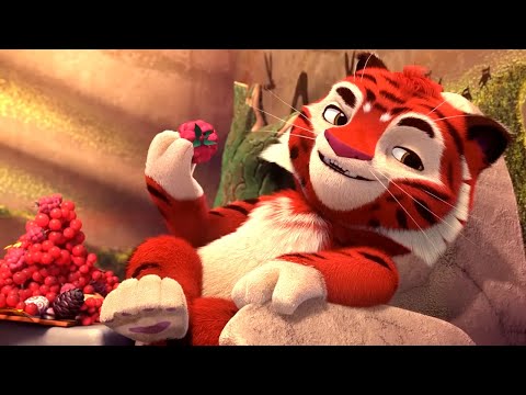 Видео: 🐯 Лео и Тиг 🦁 — Маленький подвиг   — Серия 16 — Развивающий мультфильм о животных