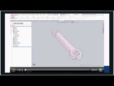Видео: Оптимизация процесса разработки изделия при помощи SOLDIWORKS Simulation