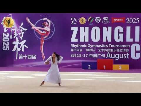 Видео: Лала Крамаренко, международная клубная лига, Китай 