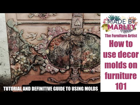 Видео: Как использовать формы для декора на мебели 101