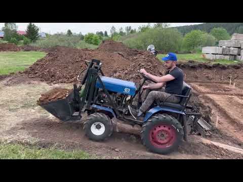 Видео: Самодельный КУН на минитрактор. КтЗ
