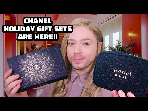 Видео: Распаковка праздничной коллекции CHANEL 2025! Первый взгляд на НОВЫЙ рождественский набор красоты ✨