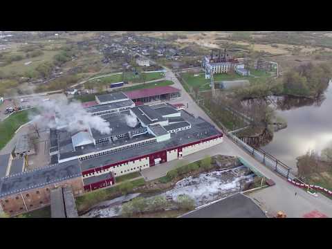 Видео: Чашники, Бумажная фабрика, ТЭЦ, школа, поселок