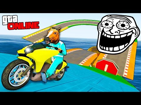 Видео: НАС ЖЕСТОКО ОБМАНЫВАЕТ ТРОЛЬ! НОВАЯ ЭРА ТРОЛЛИНГА НА ГОРЯЩЕМ МОТОЦИКЛЕ В GTA 5 ONLINE