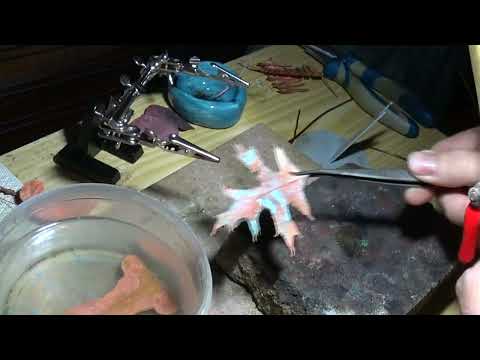 Видео: Использование буры при обжиге медных изделий