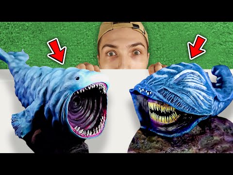 Видео: НЕ ВЗДУМАЙ ЛЕПИТЬ ЭЛЬ ГРАН МАЙЯ vs БЛУП 😱🔪 ПОДВОДНЫЕ МОНСТРЫ