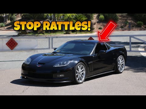 Видео: ПРОСТОЙ СПОСОБ ПРЕДОТВРАТИТЬ дребезжание Targa в вашем Corvette C6 | Uramaki Tempura