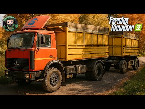 Видео: ПО ГОДАМ #12 : 1993 - Купили МАЗ Зерновоз | КТН-7 | Силос в Яме | ПРТ-10 - Farming Simulator 25
