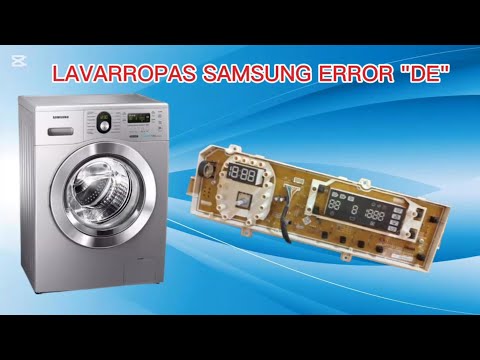 Видео: 🔴 Ошибка DE стиральной машины Samsung