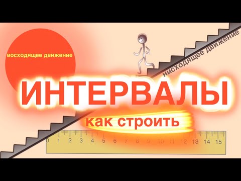 Видео: Как построить интервалы