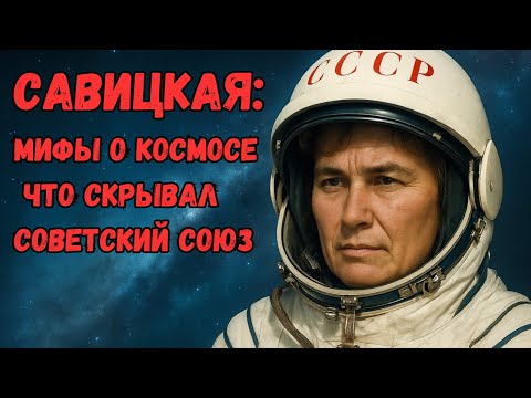 Видео: Савицкая: cкрытая правда о первой женщине в космосе!