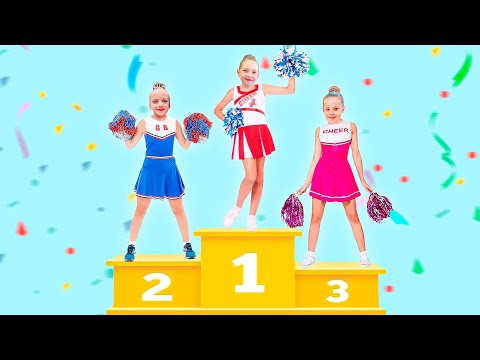 Видео: 5 золотых медалей на чемпионате по черлидингу.