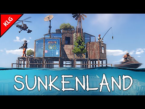 Видео: Sunkenland ► НАЧАЛО ► Водный мир Кооп
