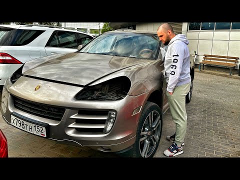 Видео: Самый дешёвый Порш Каен в Стране - боль началась.