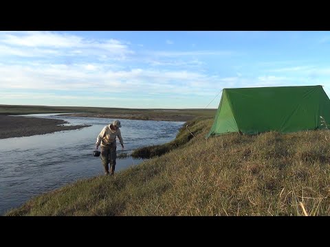 Видео: Сквозь Таймыр на мыс Челюскин. Часть 2. Бурлак на Поперечной.