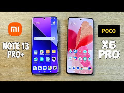 Видео: REDMI NOTE 13 PRO+ VS POCO X6 PRO - ЧТО ВЫБРАТЬ? ПОЛНОЕ СРАВНЕНИЕ!