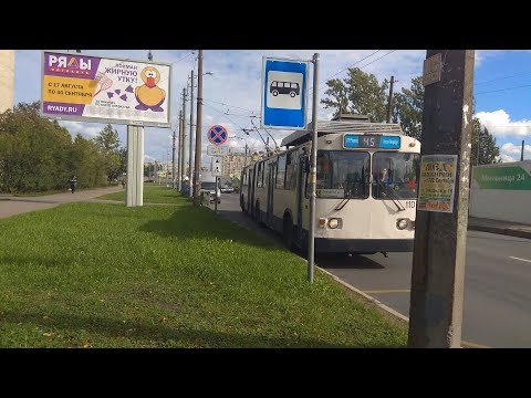 Видео: Троллейбус №45 ЗиУ-683 БМ-1 б.1102 (15.09.2018)