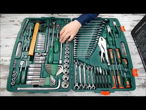 Видео: 🔴 Набор инструментов HANS TK-158V (158 предметов)