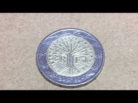 Видео: Обзор монеты 2 EURO ФРАНЦИЯ 2000 года!!!!