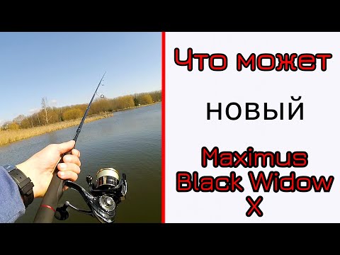 Видео: Новый спиннинг #Maximus Black Widow X. Что изменилось после обновления?!