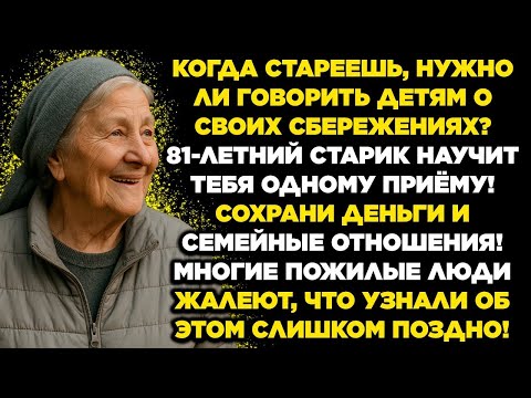 Видео: Нужно ли говорить детям о сбережениях  Советы 81 летнего! Деньги и семья под защитой!