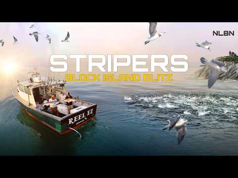 Видео: NLBN: BIG Stripers: Block Island с Робби Тейлором и Крейгом Шериданом