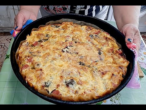 Видео: Самая Быстрая Вкусная Наливная ПИЦЦА на Кефире 📌💯 Быстрый РЕЦЕПТ ПИЦЦЫ 👌🍕