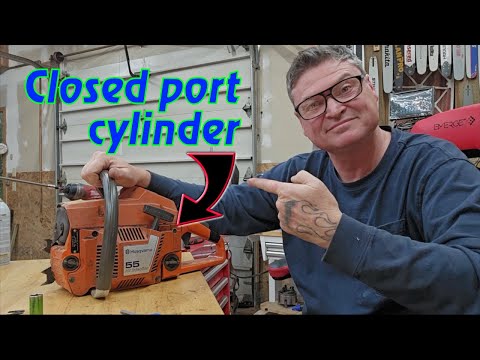 Видео: Заведётся ли? Закрытый порт Husqvarna 55 за 40 долларов!