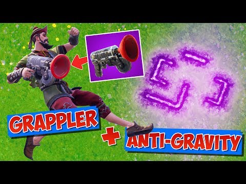 Видео: ПРИСОСКА + АНТИ-ГРАВИ ПОЛЕ [Fortnite Battle Royale]
