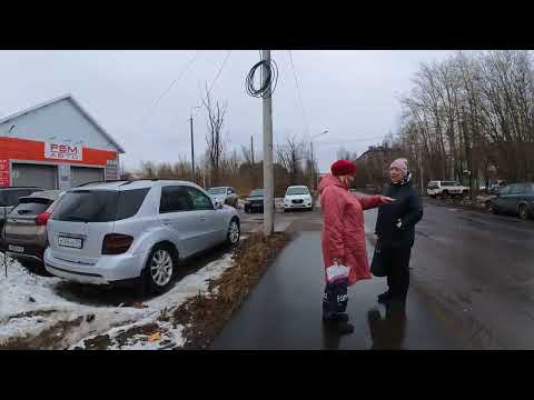 Видео: Прогулка по Архангельску. Сульфат. Титова. Бергавинова. 40-лет Великой Победы. Химиков. 24.04.2023