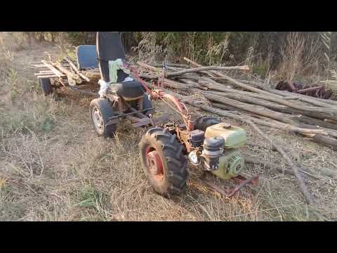 Видео: МТЗ+ адаптер+ прицеп . в чем смысл?