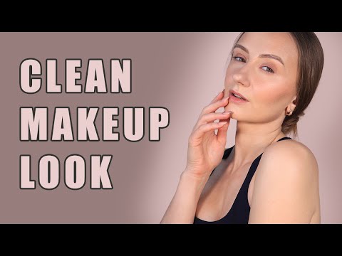 Видео: Особенности макияжа Clean Makeup Look. Разбираем детально и красимся! | Уроки Макияжа | Макияж 33