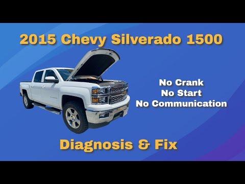 Видео: 2015 Chevy Silverado 1500 Не крутит ручку, не заводится, нет связи