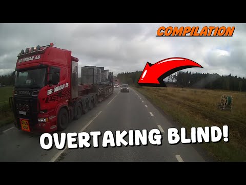 Видео: Сумасшедшие водители на шведских дорогах *Подборка грузовиков*