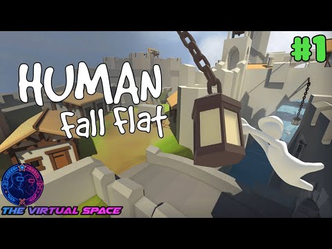 Видео: Human Fall Flat — Решаем головоломки и проходим уровни #1