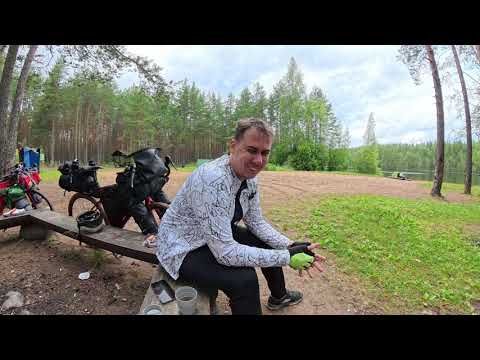 Видео: Велопутешествие Санкт-Петербург - Сортавала. Часть 2
