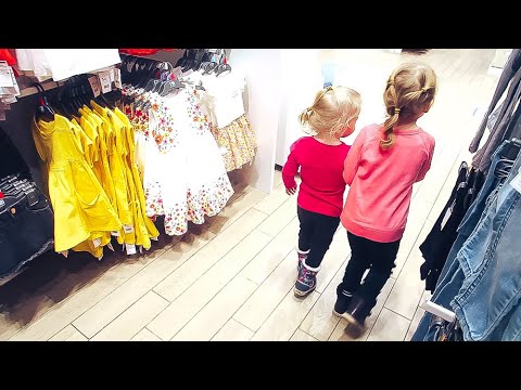 Видео: vlog Шоппинг. Весенняя одежда для девочек - Senya Miro