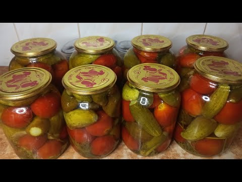 Видео: 🇺🇦😋"АСОРТІ.МАРИНОВАНІ ОВОЧІ"неймовірний рецепт для помідорів та огірків.😋🇺🇦