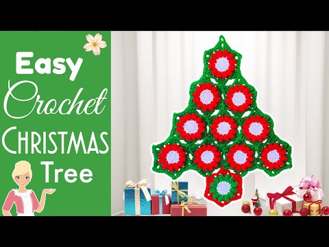 Видео: Как связать елку крючком — самый простой способ!