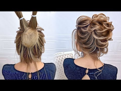 Видео: Свадебная прическа.Красивые прически пошагово