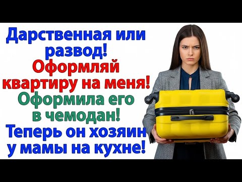 Видео: МУЖ ТРЕБОВАЛ КВАРТИРУ? ТЕПЕРЬ У НЕГО ЕСТЬ ХОРОМЫ — ДВА МЕТРА ДИВАНА У МАМОЧКИ!