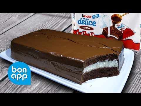 Видео: Гигантский Киндер Делис. Kinder Delice. Как сделать киндер делис.