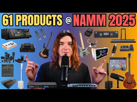 Видео: 61 ПОТРЯСАЮЩИЙ предмет экипировки на выставке NAMM 2025!