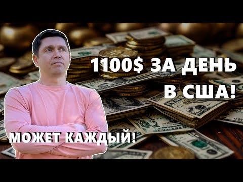 Видео: Как заработать $1000 за день в США? 🔥 Как построить карьеру в США, даже не зная английского? 🔥🇺🇸
