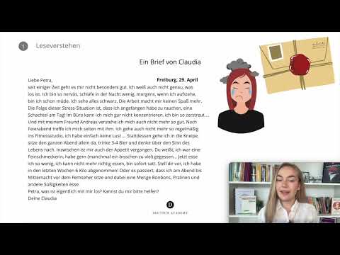 Видео: Четене с разбиране - Немски език А2 с МнОоОоОго подробности :) | Deutsch Academy