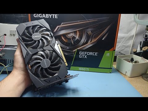 Видео: Полное обслуживание Gigabyte GTX 1660Ti | Толщина термопрокладок