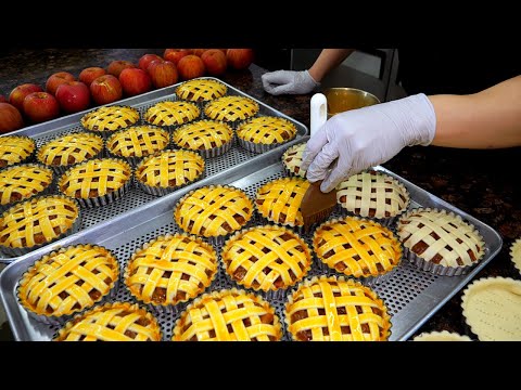 Видео: Белоснежка полюбила яблочный пирог! / Корейская уличная еда