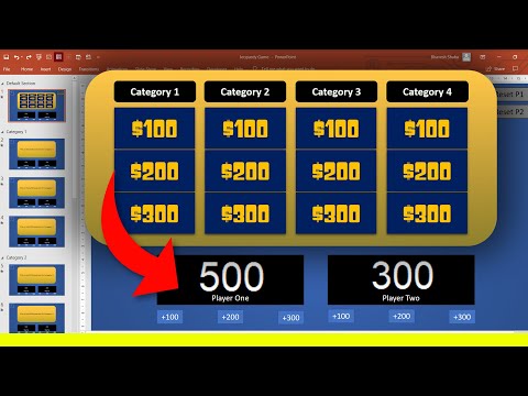 Видео: Как создать игру Jeopardy в PowerPoint с помощью табло [бесплатная загрузка шаблонов игр PowerPoint]