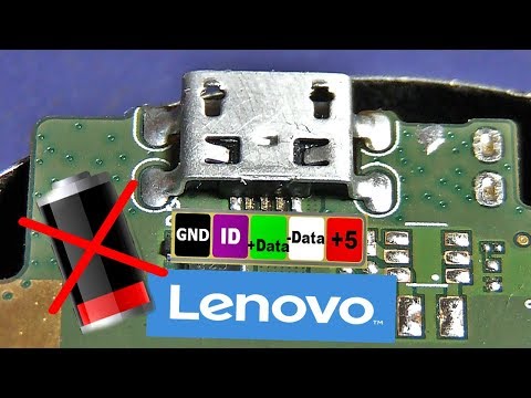 Видео: Lenovo S6000 not charging , micro USB broken , FULL Repair / Оторванный коннектор