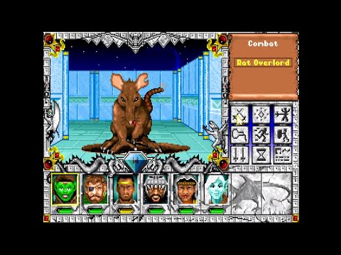 Видео: Подземелье Источника. Крысиный повелитель. Might and Magic III: Isles of Terra #2